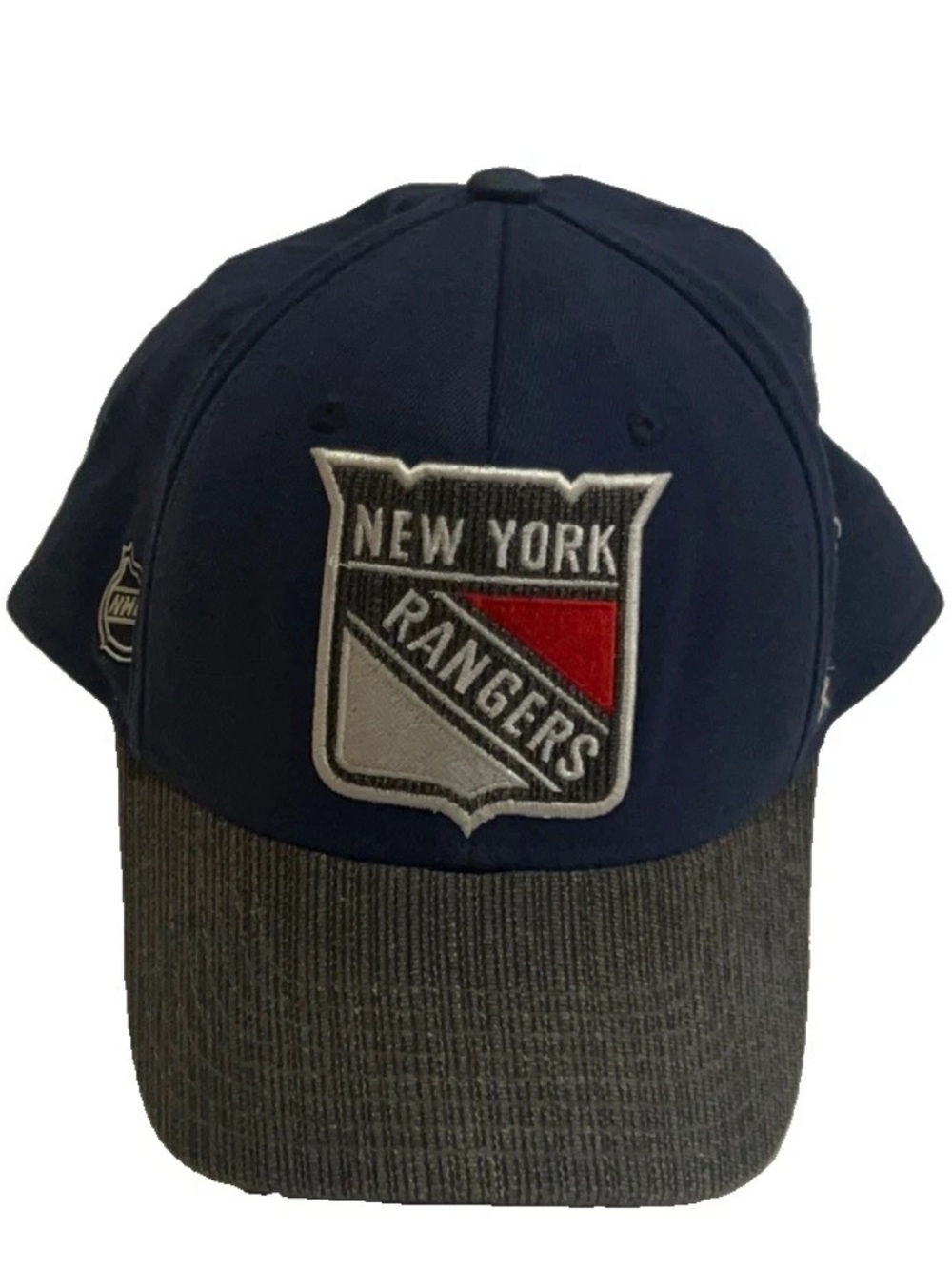 New York Rangers Reebok Center Ice Retro Style Men's L/XL Fitted Hat RARE